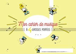 Cahier de musique pour enfant 4 