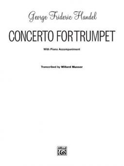 Concerto for Trumpet 