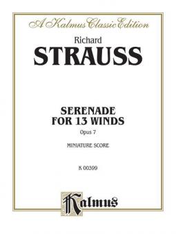 Serenade For 13 Winds, Op. 7 Standard