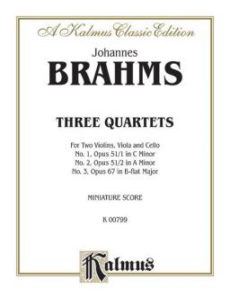 Three String Quartets Standard