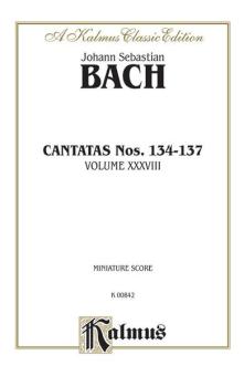 Cantatas No. 134-137 