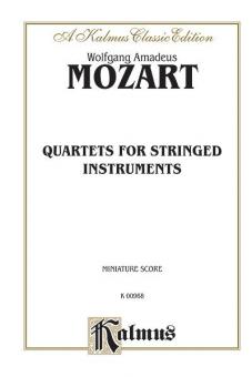 Quartets for Stringed Instruments Standard