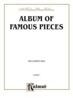 Album Of Famous Pieces For Clarinet 