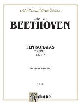 Ten Violin Sonatas, Volume I (Nos. 1-5) Standard