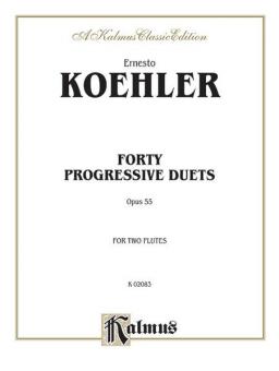 40 Progressive Duets Op. 55 Standard