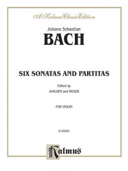 Six Sonatas And Partitas Standard
