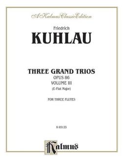 3 Grand Trios, Op. 86: Vol. 3 (A-flat Major) Standard