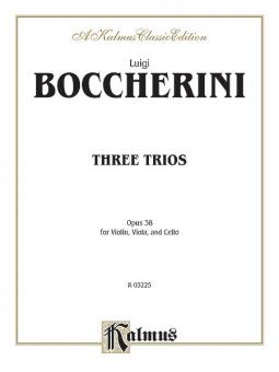 Three Trios op. 38 Standard