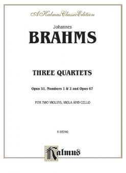 Three String Quartets, Op. 51, Nos. 1 & 2, Op. 67 Download