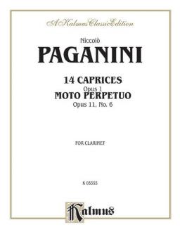 14 Caprices, Op. 1 And Moto Perpetuo, Op. 11, No. 6 Standard