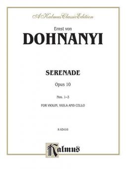 Serenade op. 10 Standard
