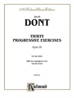 Thirty Progressive Exercises, Op. 38 Standard