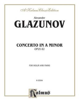 Concerto in A Minor, Op. 82 Standard