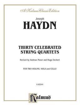 Thirty Celebrated String Quartets Vol. 2 Standard