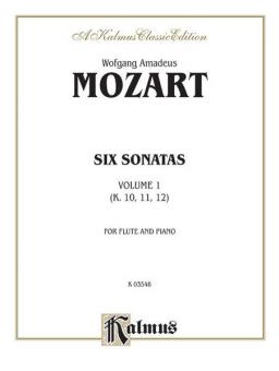 Six Sonatas Vol. 1 (Nos. 1-3) (K. 10, 11, 12) 
