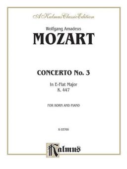 Concerto No. 3 in E flat Major, K. 447 Download