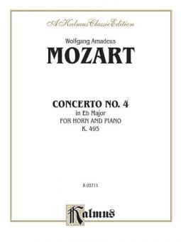 Horn Concerto No. 4 In E-Flat Major, K. 495 for Horn and Orchestra 