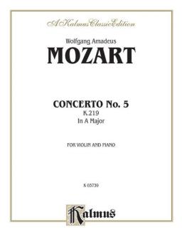 Violin Concerto No. 5 in A Major, K. 219 Standard