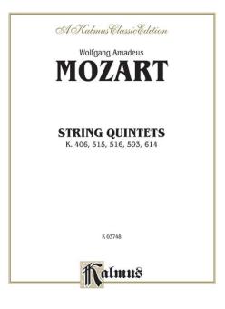 String Quintets, K. 406, 515, 516, 593, 614 Standard