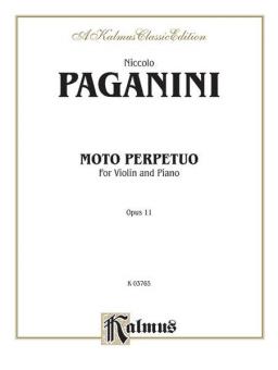 Moto Perpetuo, Op. 11 Standard