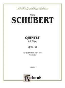 String Quintet in C Major, Op. 163 Standard