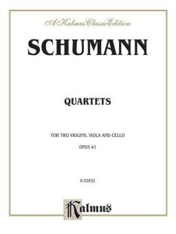String Quartets, Op. 41, Nos. 1, 2 & 3 Standard