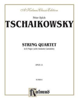 String Quartet in D Major with Andante Cantabile, Op. 11 Standard