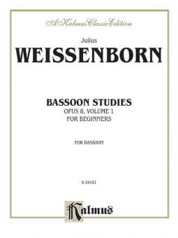 Bassoon Studies For Beginners, Op. 8 Standard