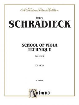 School of Viola Technique Vol. 1 Standard