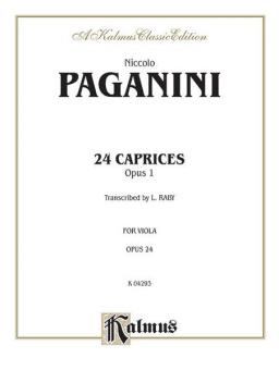 24 Caprices, op. 1 Standard