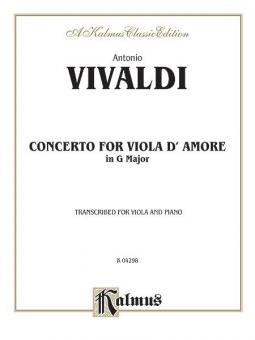 Concerto For Viola d'Amore 