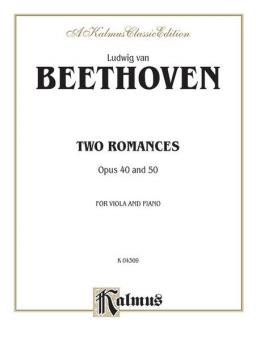 Two Romances, Op. 40 & 50 Standard