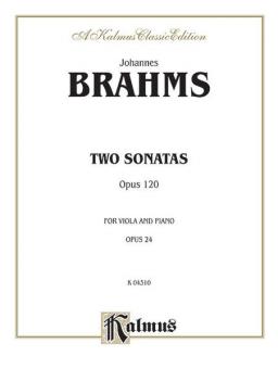 Two Sonatas, Op. 120 Standard