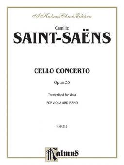 Cello Concerto, Op. 33 Standard