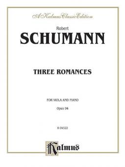 Three Romances, Op. 94 Standard