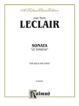 Sonata "Le Tombeau" Standard