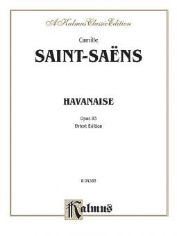 Havanaise, Op. 83 (Urtext) Standard