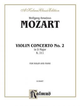 Violin Concerto No. 2 in D Major, K. 211 Standard