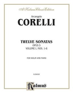 Twelve Sonatas, Op. 5 Vol. 1 Standard