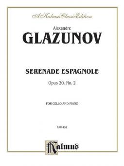 Serenade Espagnole, Op. 20, No. 2 Standard