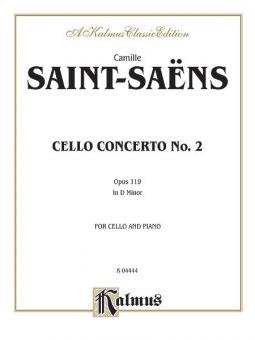Cello Concerto No. 2, Op. 119 in D Minor Standard