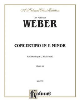 Concertino in E Minor, Op. 45 Standard