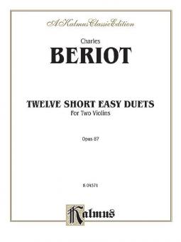 Twelve Short Easy Duets, Op. 87 Standard