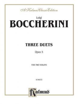 Three Duets, Op. 5 Standard