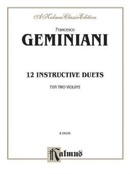 Twelve Instructive Duets Standard
