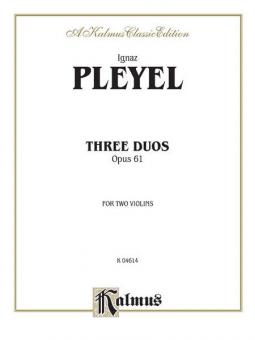Three Duos, Op. 61 Standard