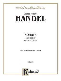 Sonata In G Minor, Op. 2, No. 8 Standard