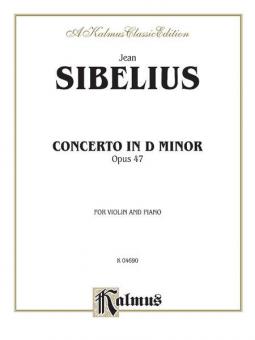 Concerto In D Minor, Op. 47 Standard