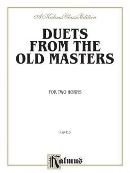 Duets From The Old Masters For Two Horns 