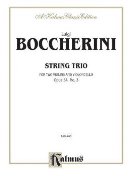 String Trio, Op. 54, No. 3 Standard